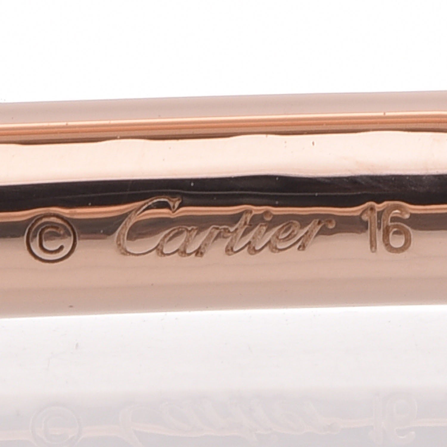 Cartier 18K Pink Gold Juste Un Clou Bracelet 16 4 of 6