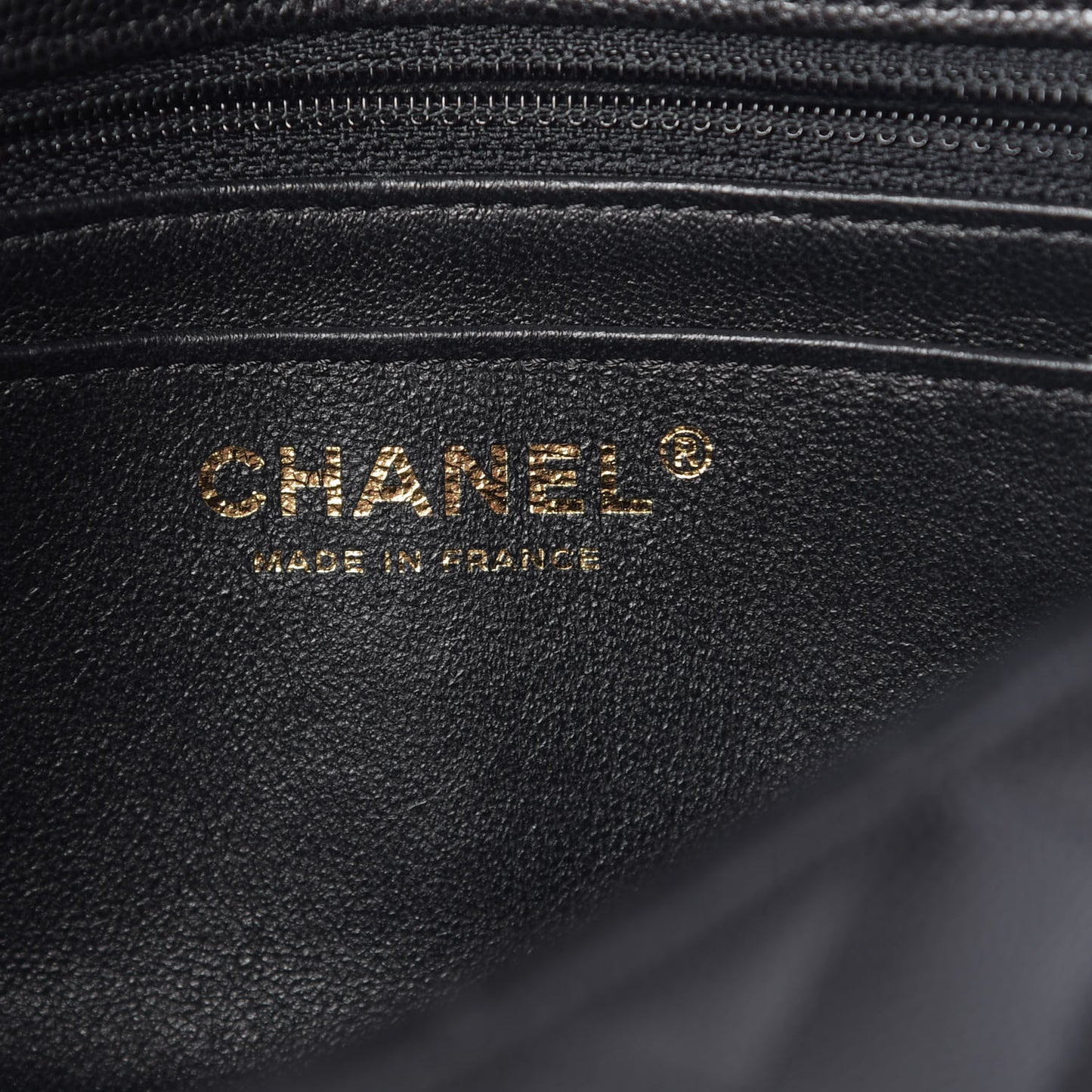 Caviar Quilted Mini Rectangular Flap Black