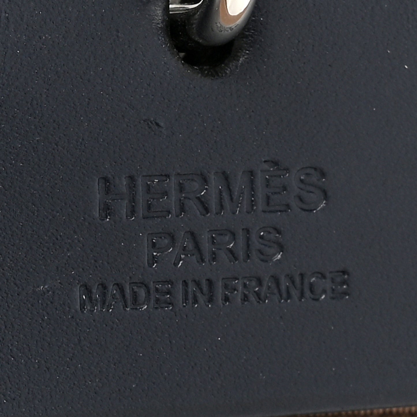 Toile Officier Vache Hunter Herbag Zip 39 MM Etoupe Bleu Indigo