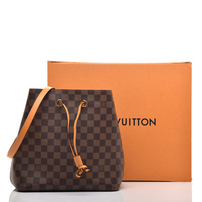 Louis Vuitton Damier Ebene Neonoe MM Safran 11 of 11