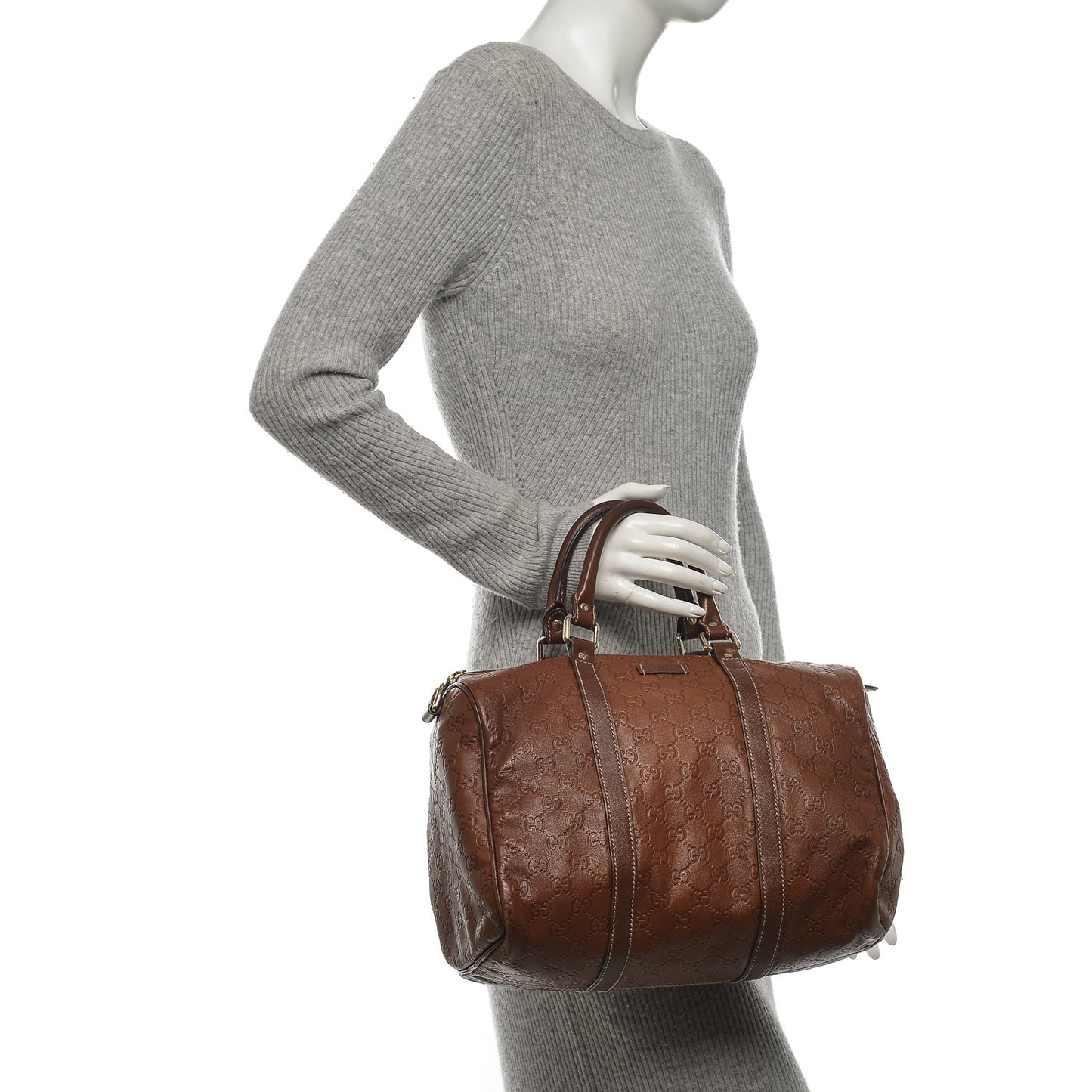 Guccissima Medium Joy Boston Brown