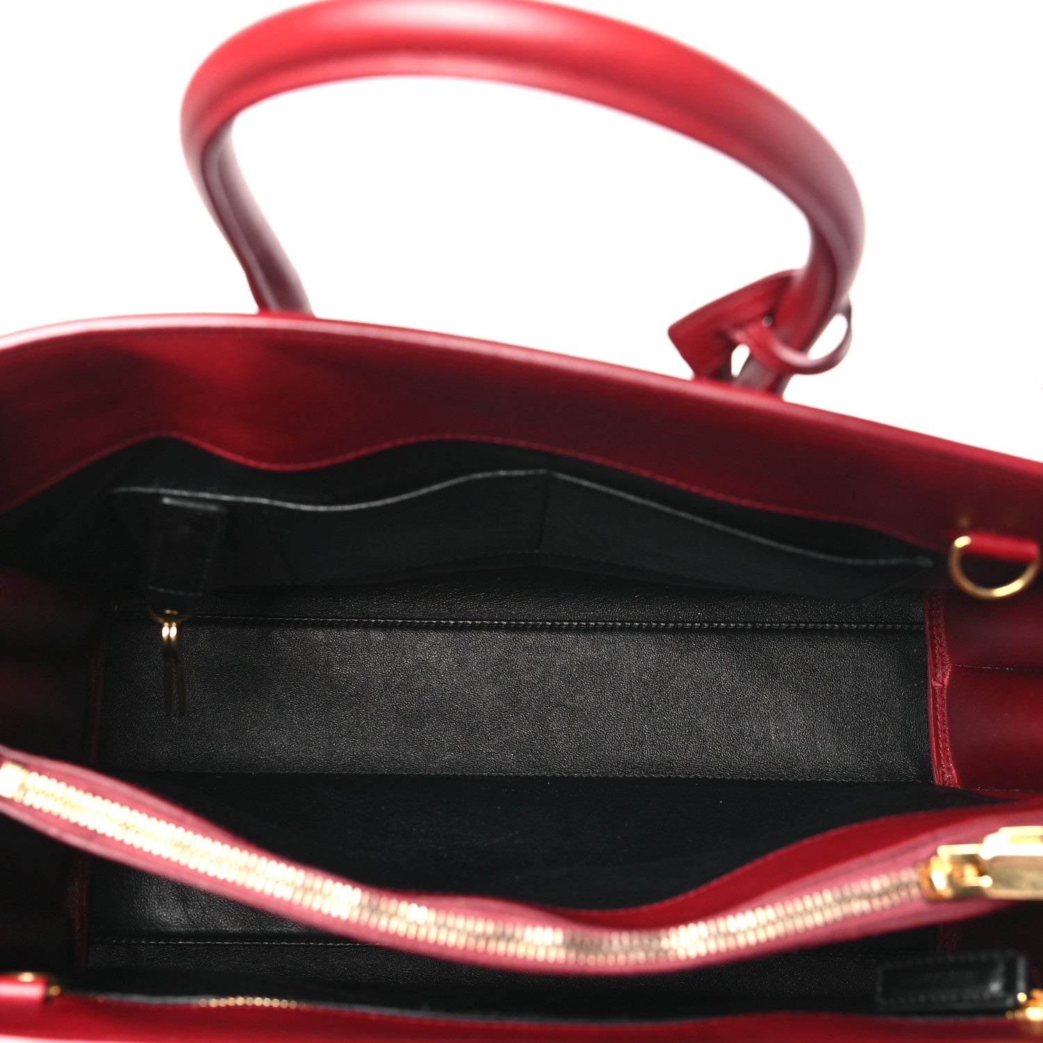 Saint Laurent Calfskin Small Sac De Jour Oxblood 5 of 11