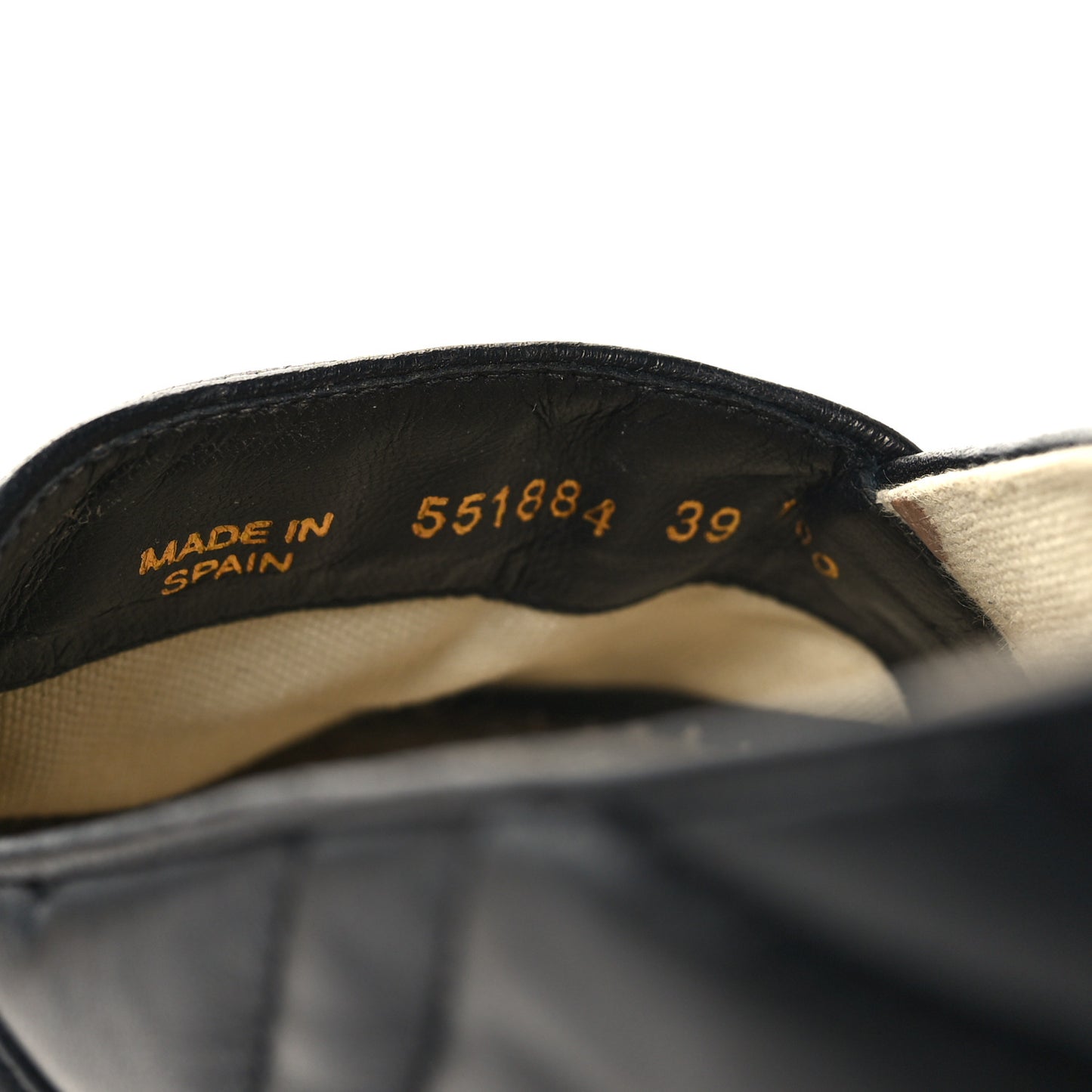 Nappa Matelasse GG Marmont Platform Espadrilles 39 Black