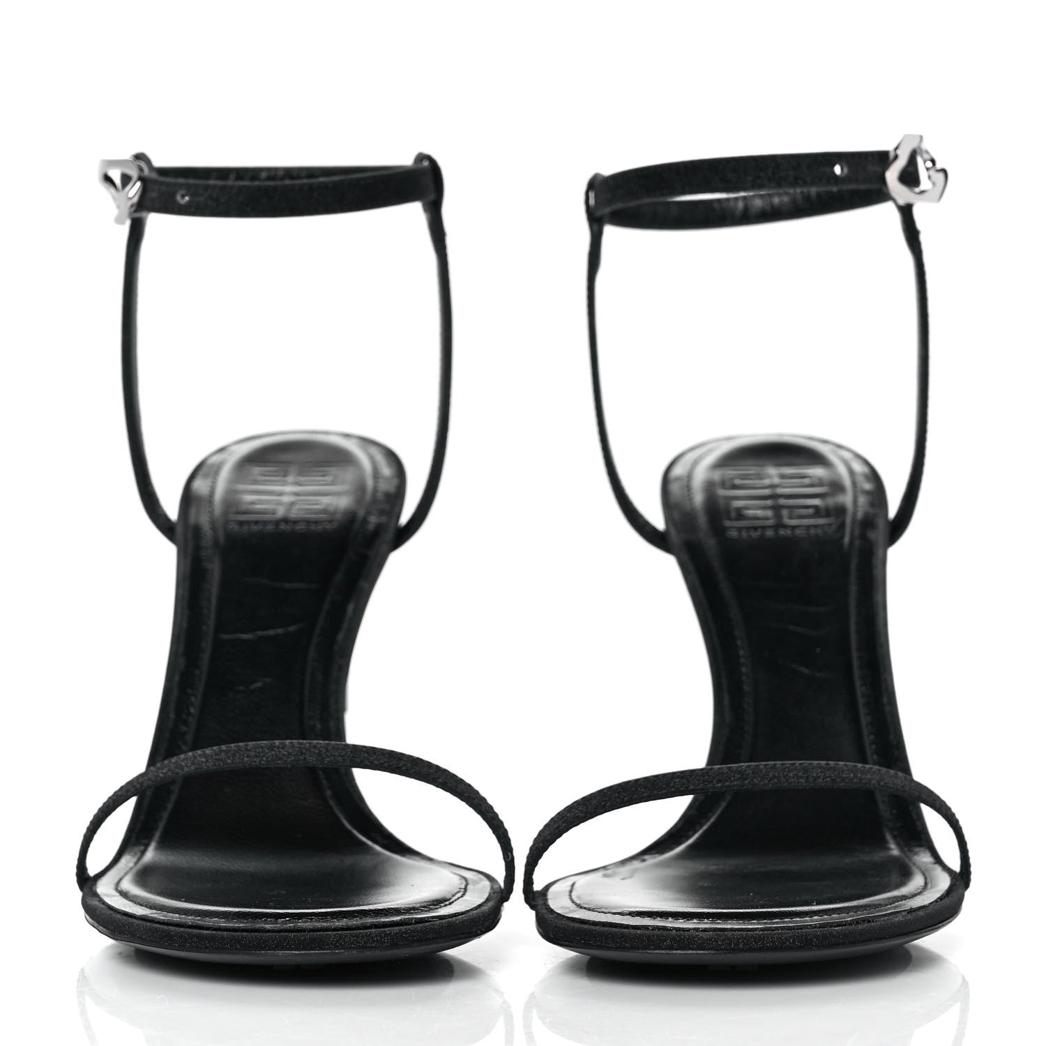 Givenchy Smooth Nappa G Cube 85mm Sandals 39.5 Black 2 of 9