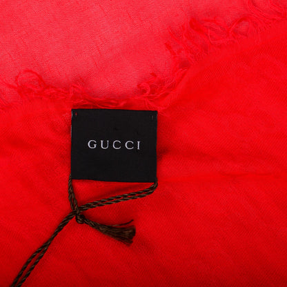 Gucci Modal Cotton Summer GGWeb Shawl Flame 4 of 8