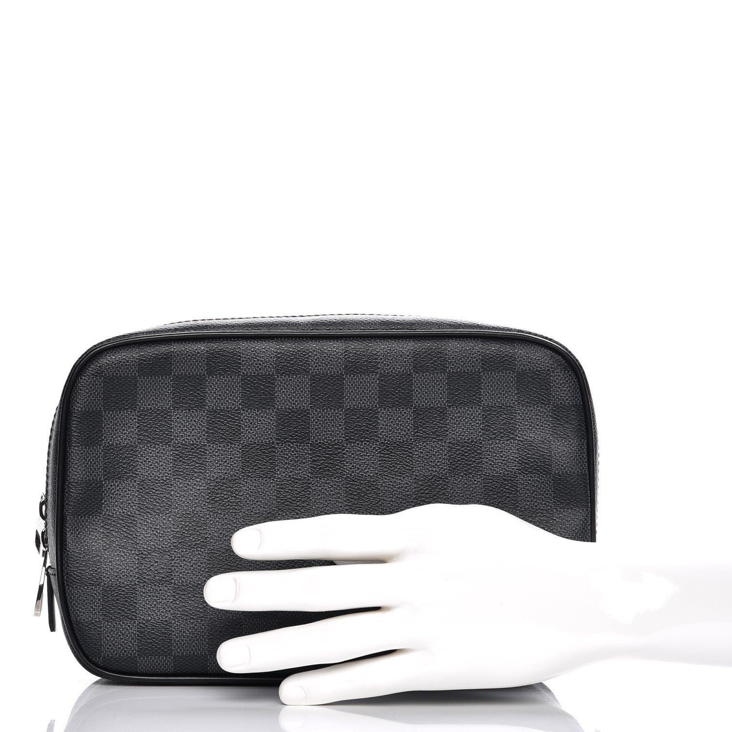 Louis Vuitton Damier Graphite Toilet Pouch GM 2 of 7