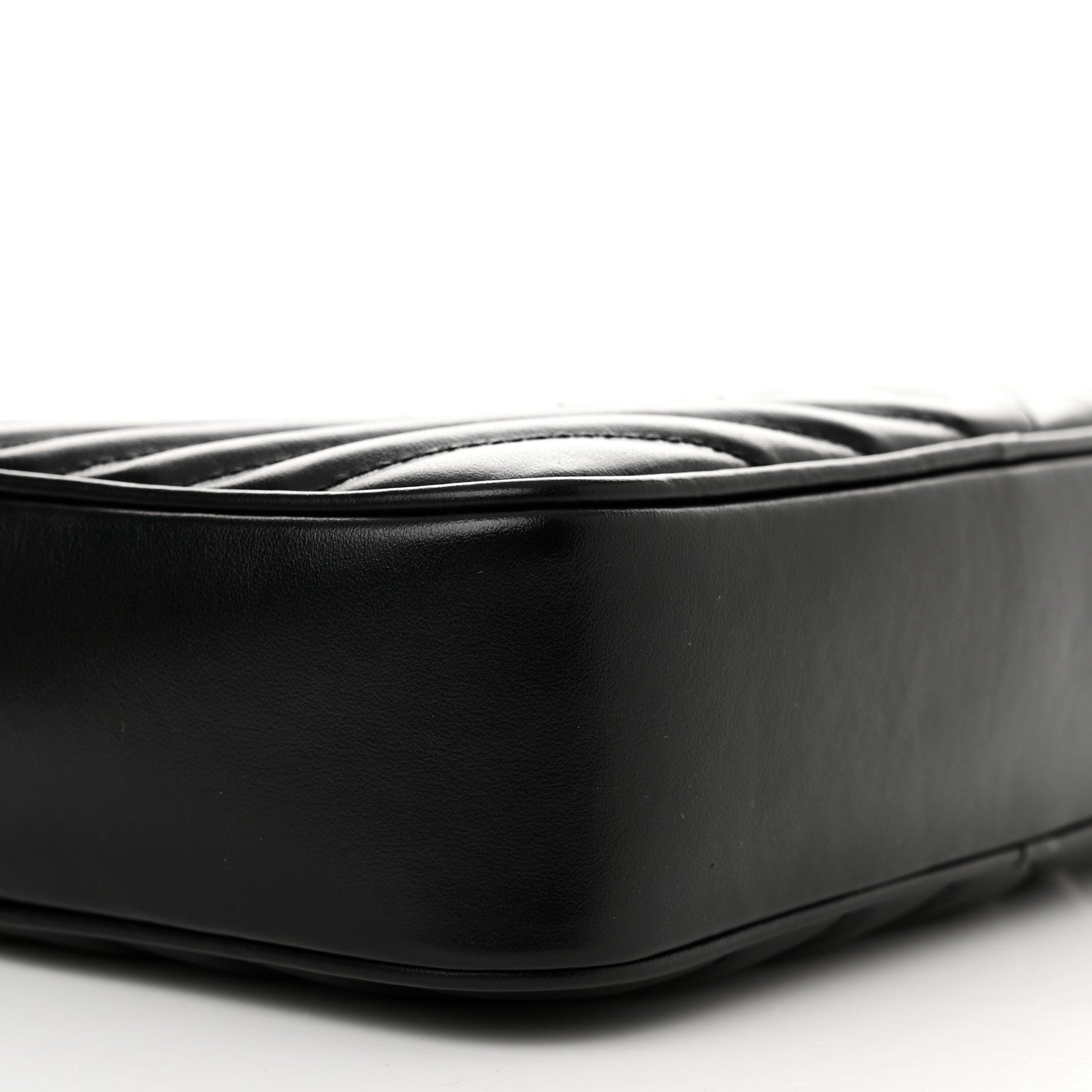 Saint Laurent Calfskin Matelasse Monogram Lou Camera Bag Black 9 of 10