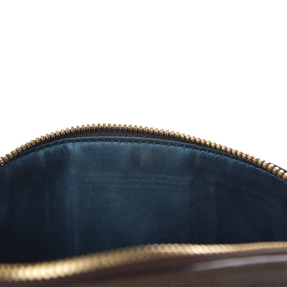Gucci GG Supreme Monogram Textured Dollar Calfskin Web Small Ophidia Dome Shoulder Bag Beige Ebony New Acero 8 of 11