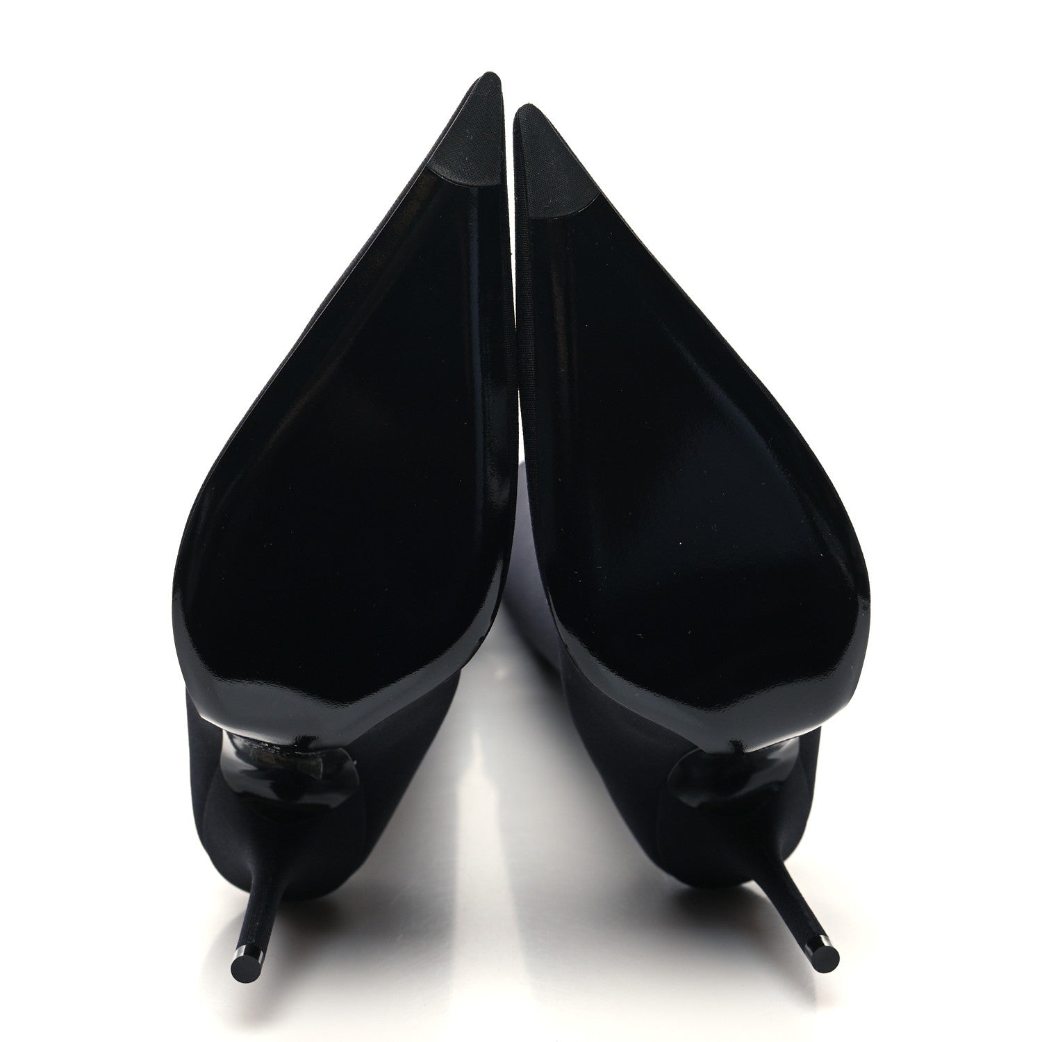Balenciaga Spandex Pointed Toe Knife Thigh High Boots 38 Black 5 of 6