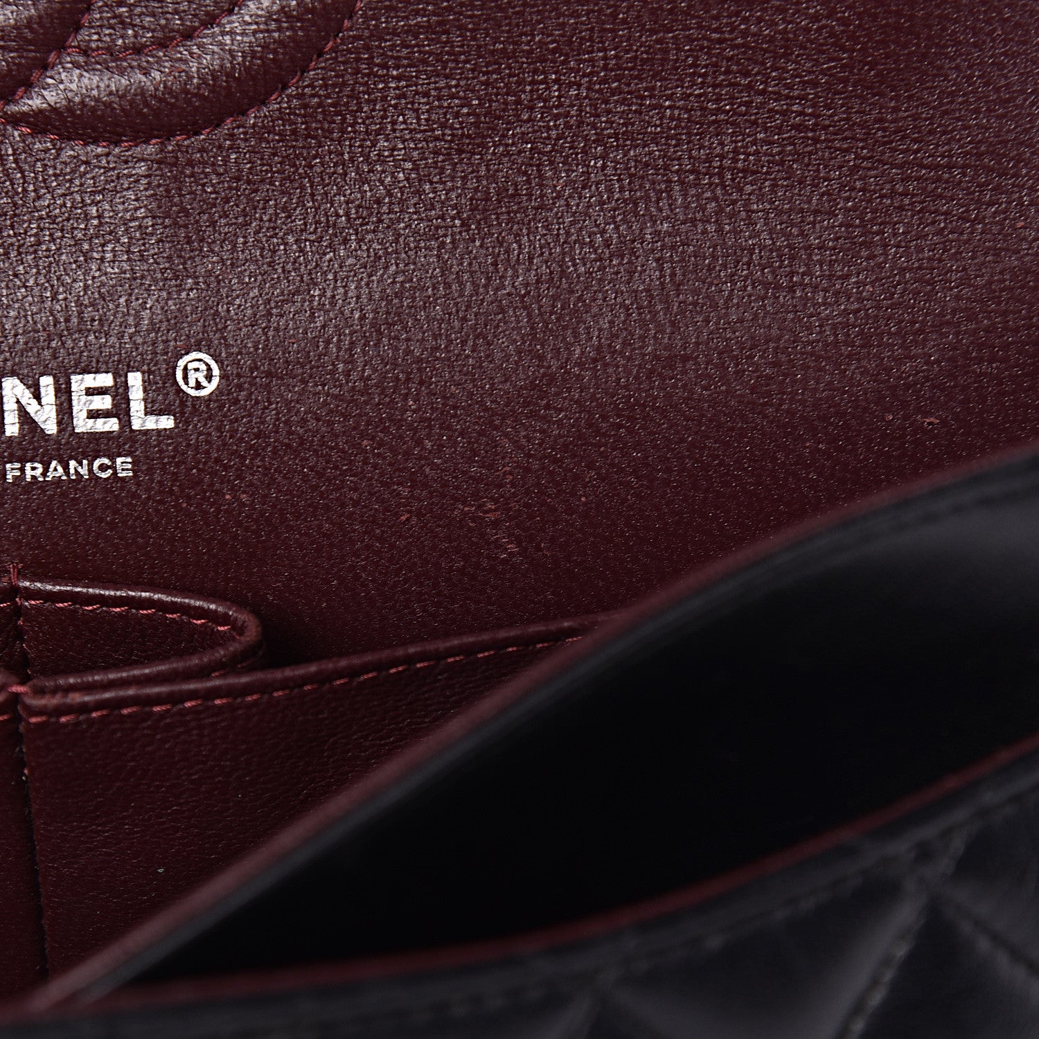 Chanel Lambskin Quilted Medium Double Flap Black 10 of 18
