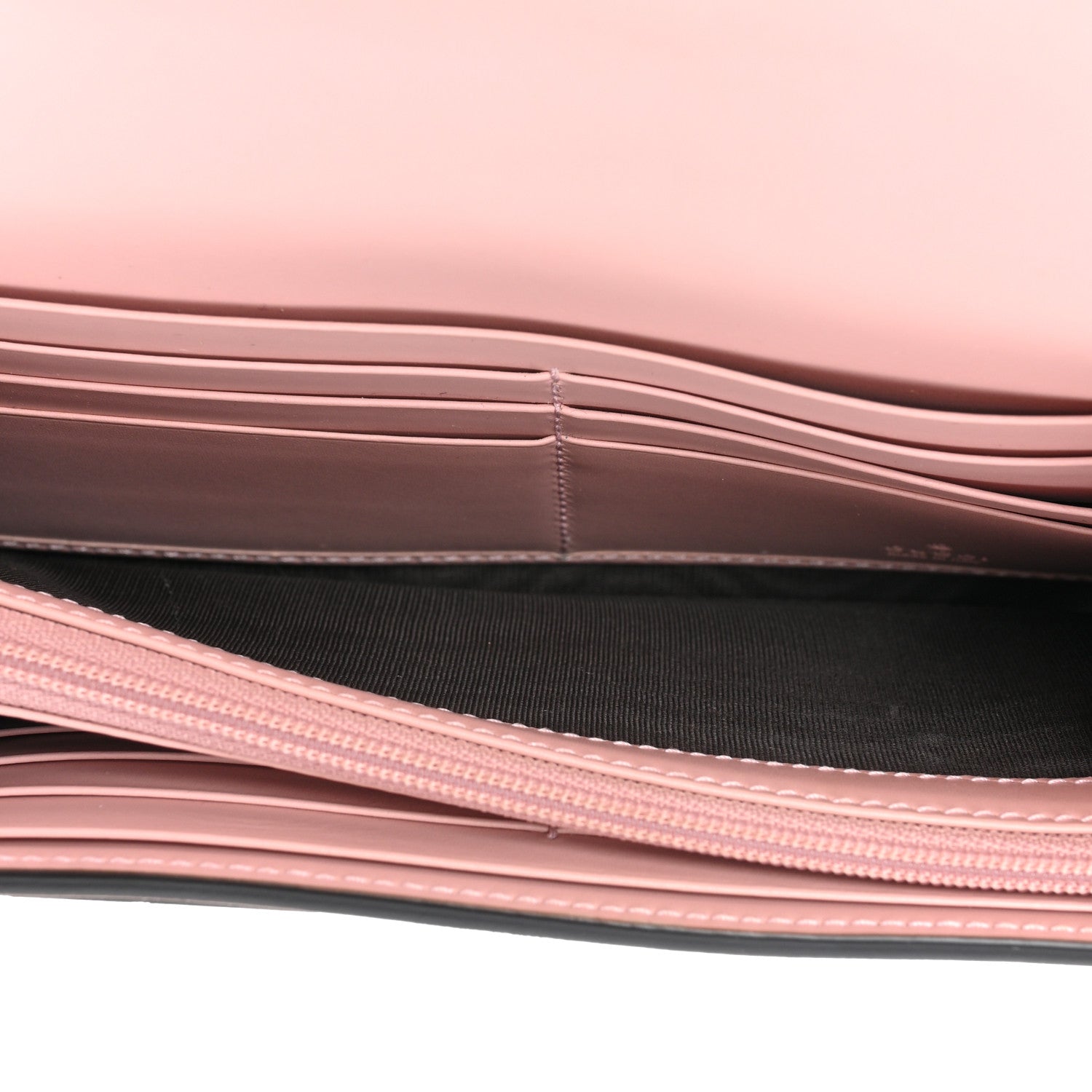 Gucci Guccissima Signature Crystal Cat Continental Flap Wallet Light Candy Pink 5 of 16