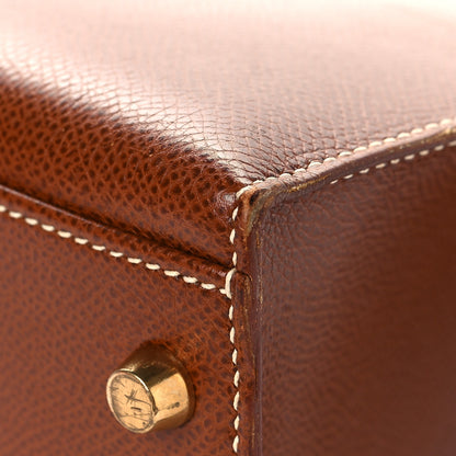 Hermes Veau Grain Lisse Kelly Sellier 32 Noisette 12 of 16