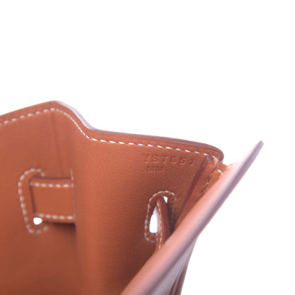 Hermes Swift Birkin Shadow 35 Gold 9 of 14