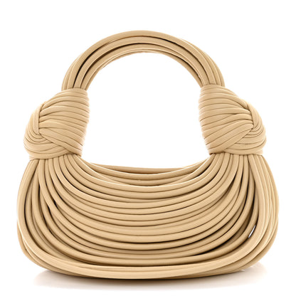 Bottega Veneta Nappa Mini Tubular Double Knot Porridge 1 of 9