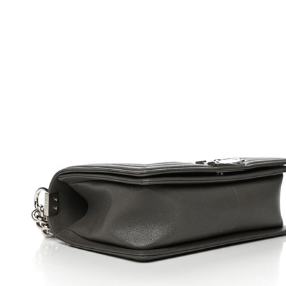 Chanel Caviar Quilted Medium Boy Flap Grey 8 of 11