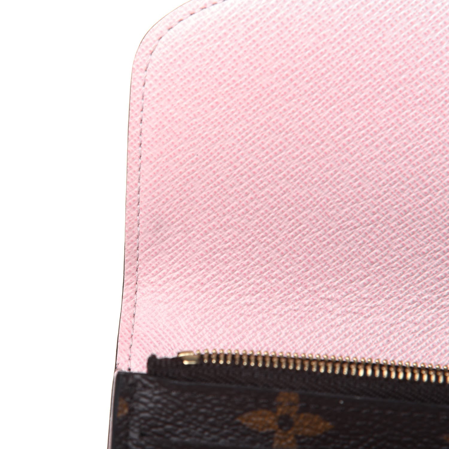 Louis Vuitton Monogram Emilie Wallet Rose Ballerine 10 of 20