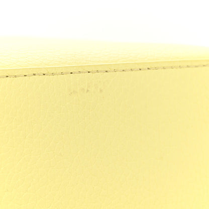 Louis Vuitton Taurillon Mini Capucines Sun Beam Yellow 21 of 27