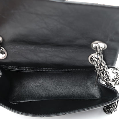 Chanel Aged Calfskin Quilted 2.55 Reissue Mini Flap Black 4 of 4