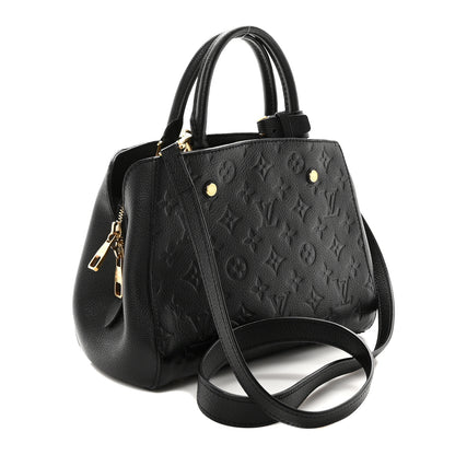 Louis Vuitton Empreinte Montaigne BB Black 3 of 10