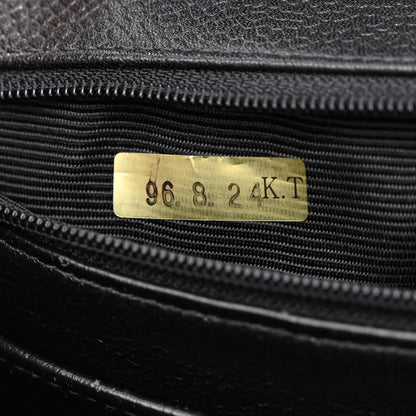 Chanel Caviar Quilted Jumbo Kelly Flap Black 8 of 11