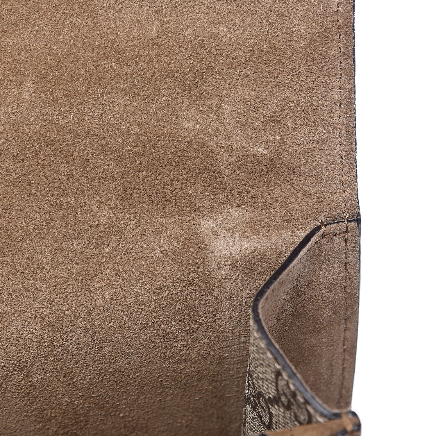 Gucci GG Supreme Monogram Small Dionysus Shoulder Bag Taupe 13 of 14