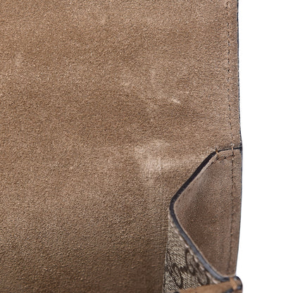 Gucci GG Supreme Monogram Small Dionysus Shoulder Bag Taupe 13 of 14