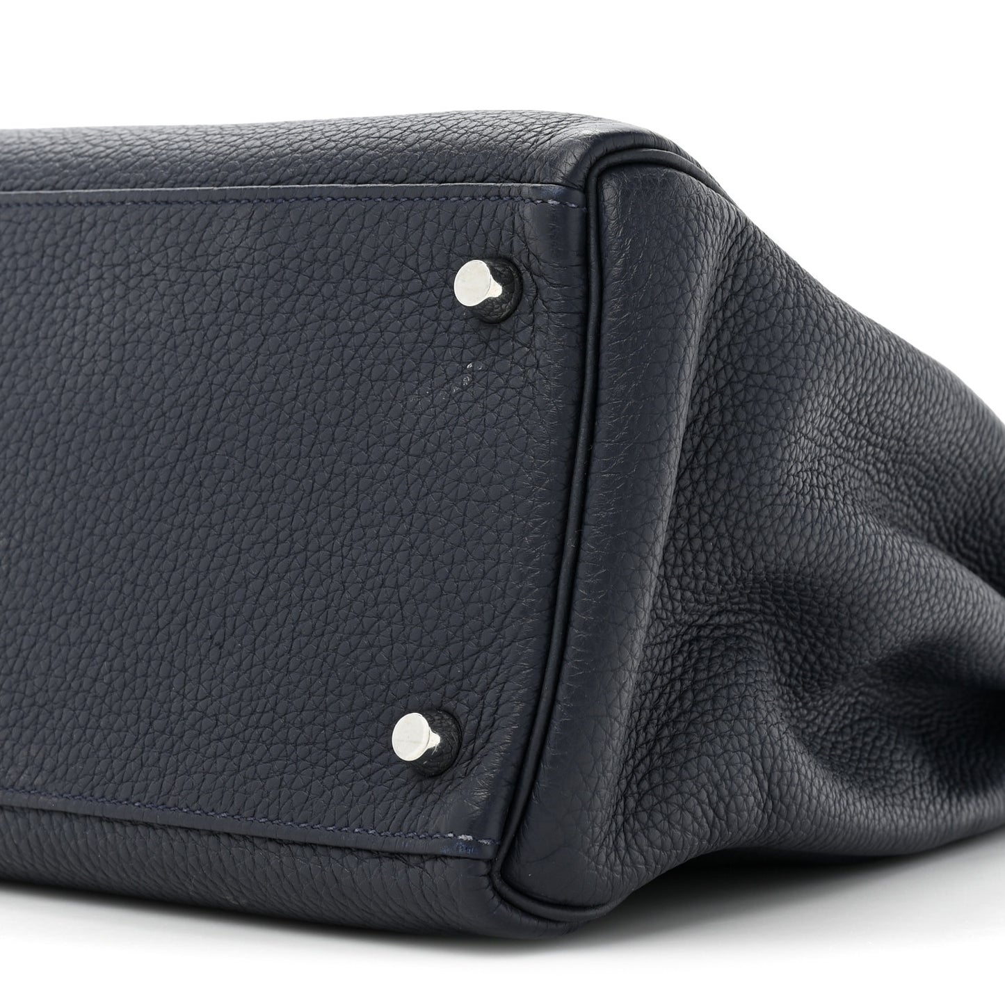 Togo Kelly Retourne 35 Bleu Indigo
