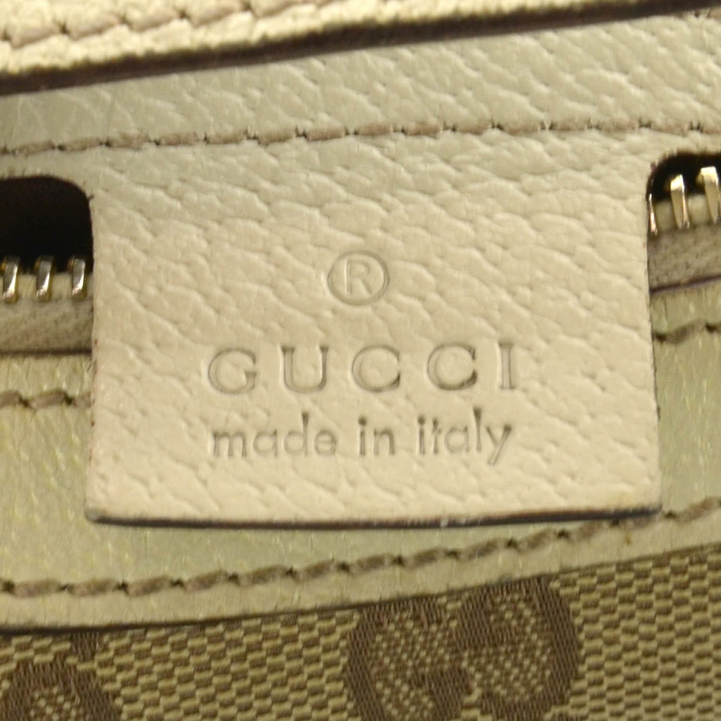 Monogram Small Charmy Hobo Ivory