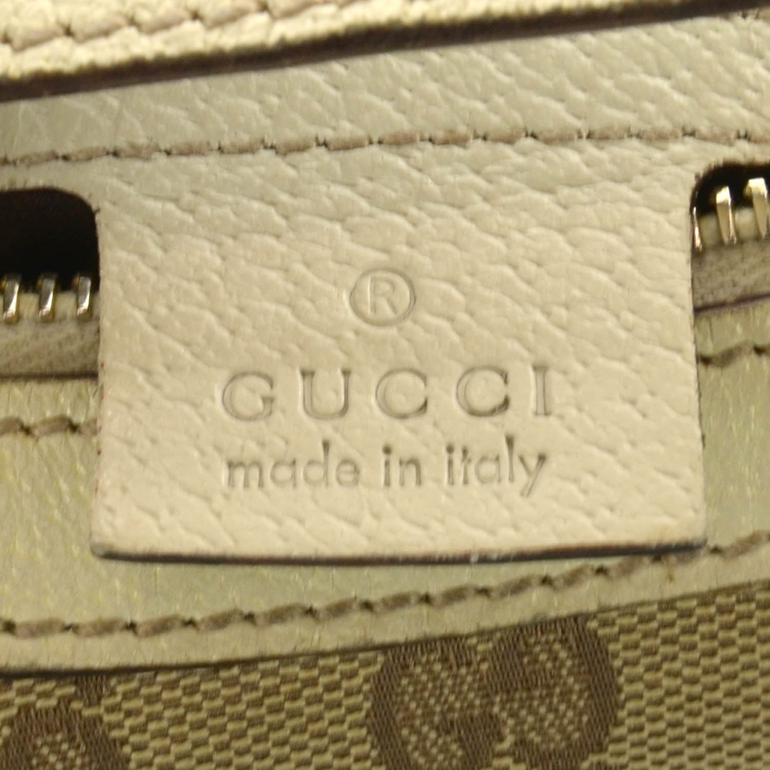 Gucci Monogram Small Charmy Hobo Ivory 8 of 11