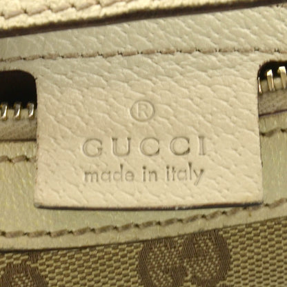 Gucci Monogram Small Charmy Hobo Ivory 8 of 11