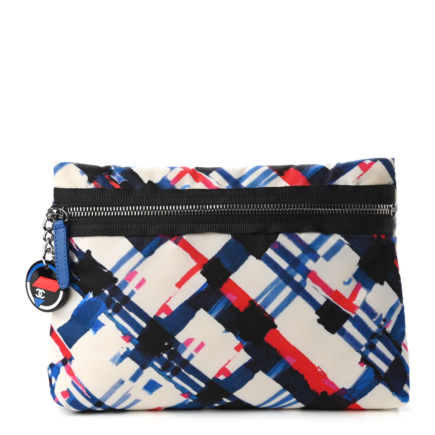 Canvas Airline Cosmetic Pouch Multicolor