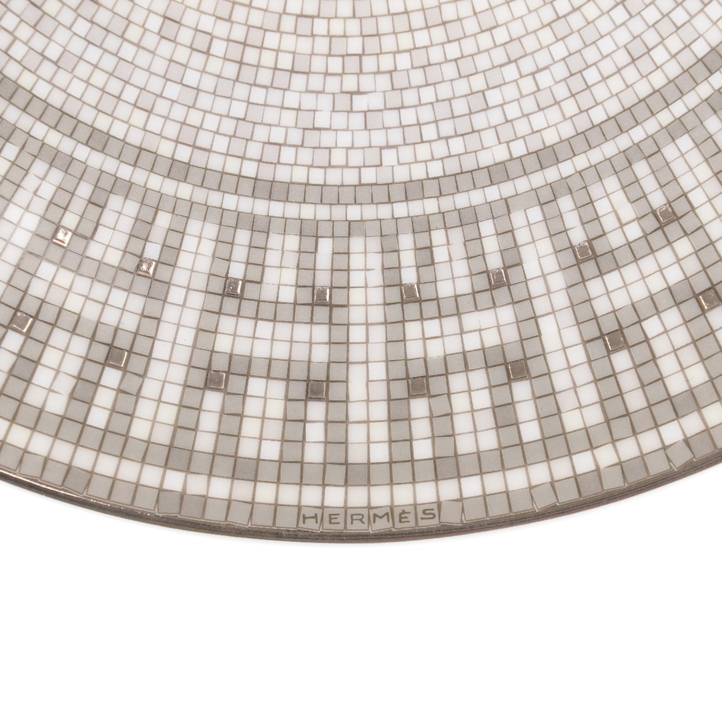Porcelain Mosaique au 24 Platine Dessert Plate 8.3