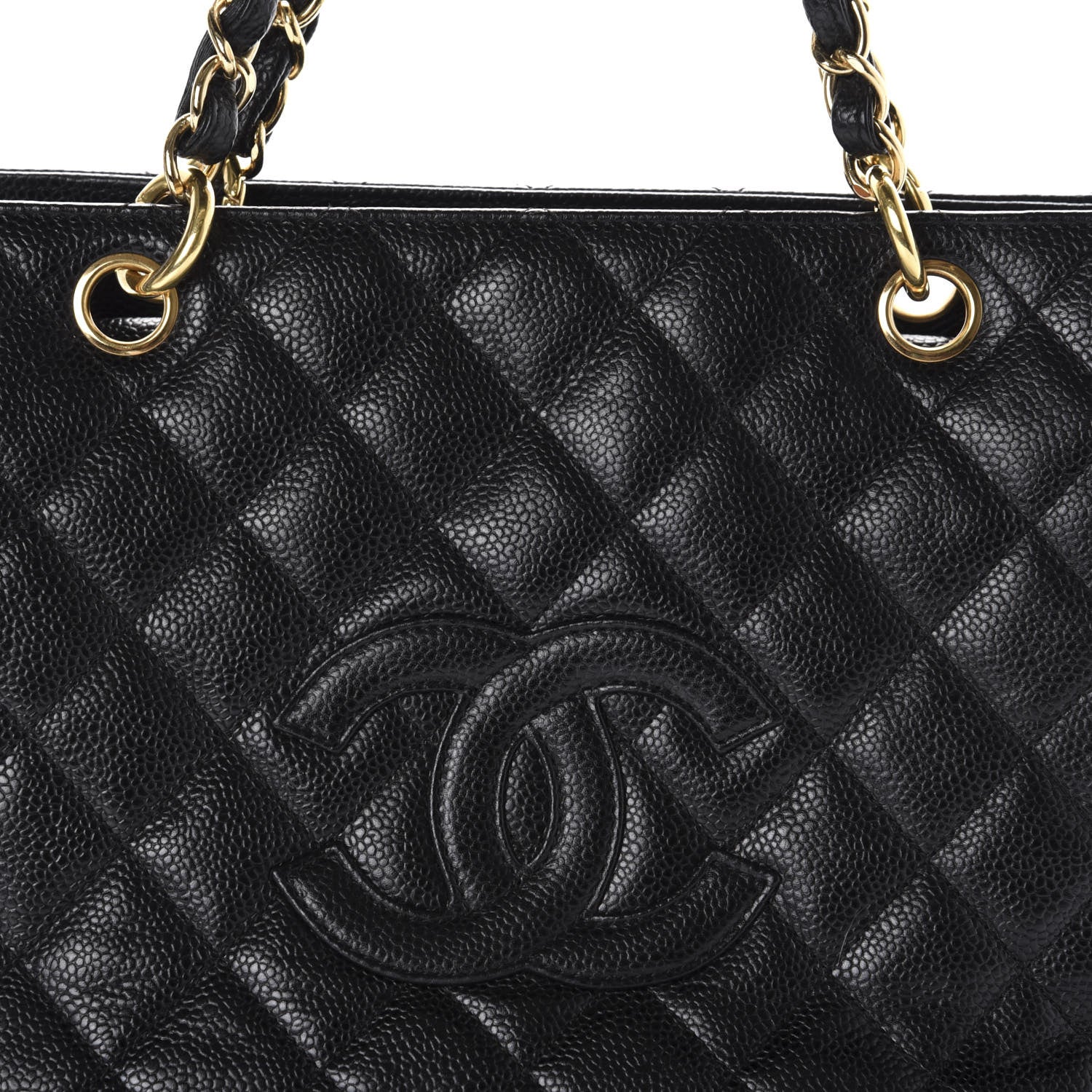 Chanel Caviar Quilted Petit Timeless Tote PTT Black 9 of 9