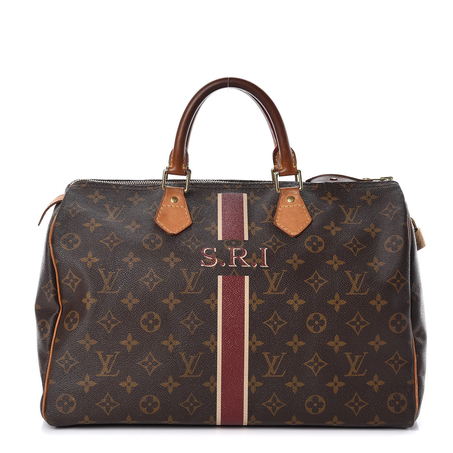 Louis Vuitton Monogram My LV Heritage Speedy 35 Bordeaux Ivory 1 of 14