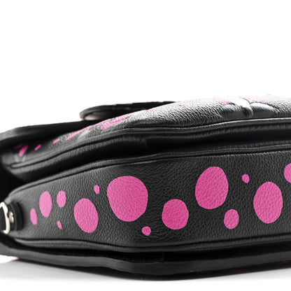 Louis Vuitton LV x YK Empreinte Monogram Giant Pochette Metis Black Fuchsia 8 of 9