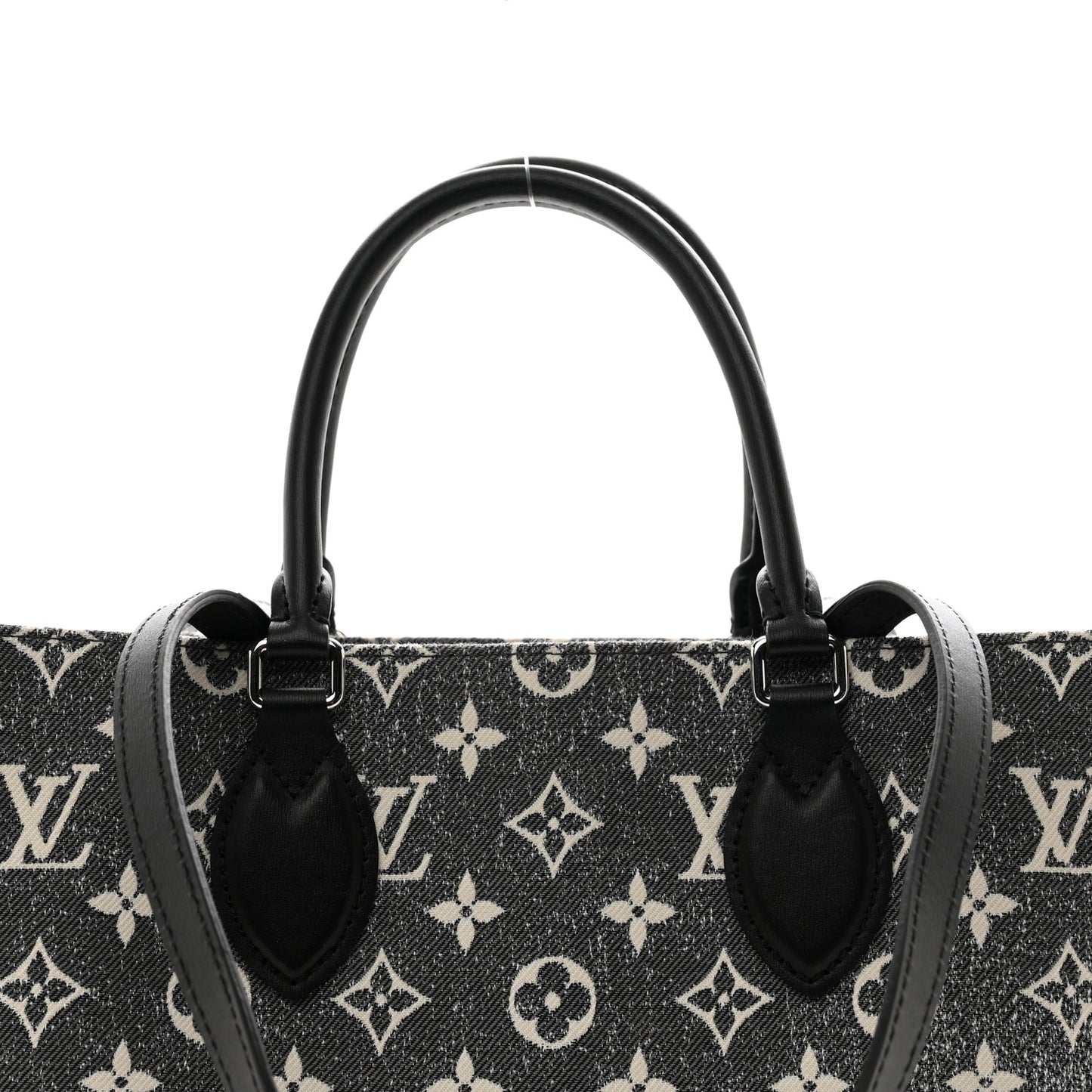 Monogram Jacquard Denim Onthego MM Bleu