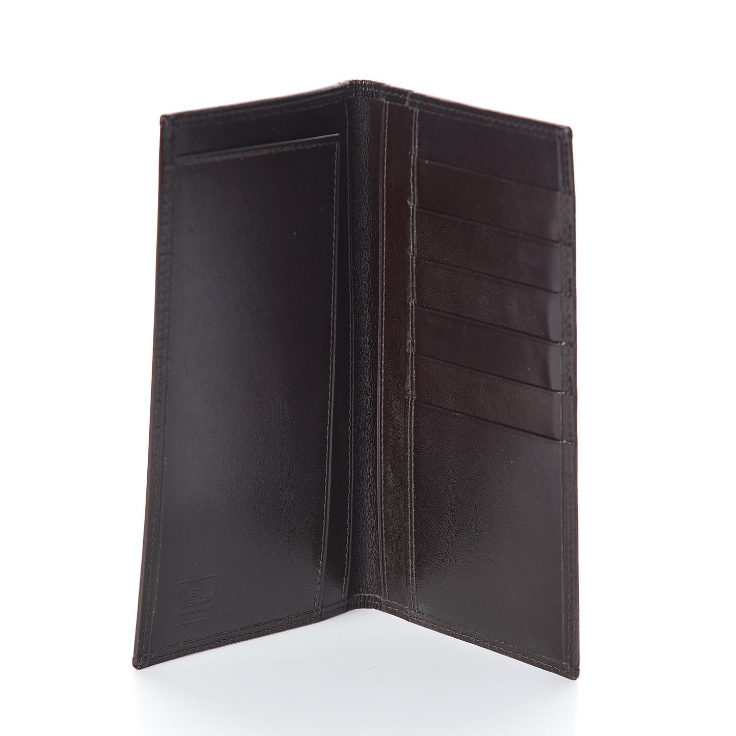 Zucca Vertical Wallet Tobacco