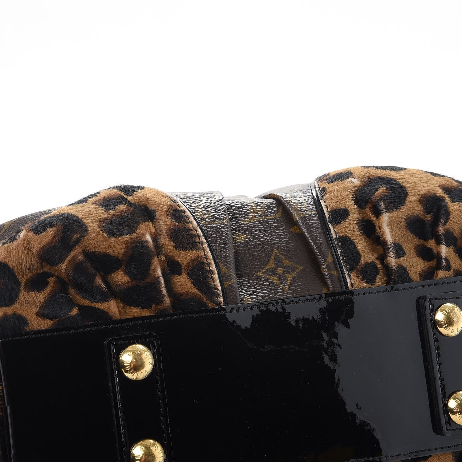 Louis Vuitton Monogram Leopard Adele 11 of 15