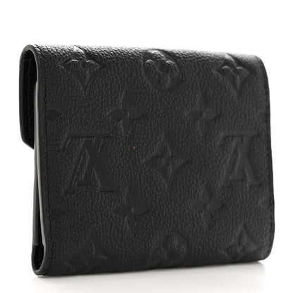 Louis Vuitton Empreinte Victorine Wallet Black 3 of 6