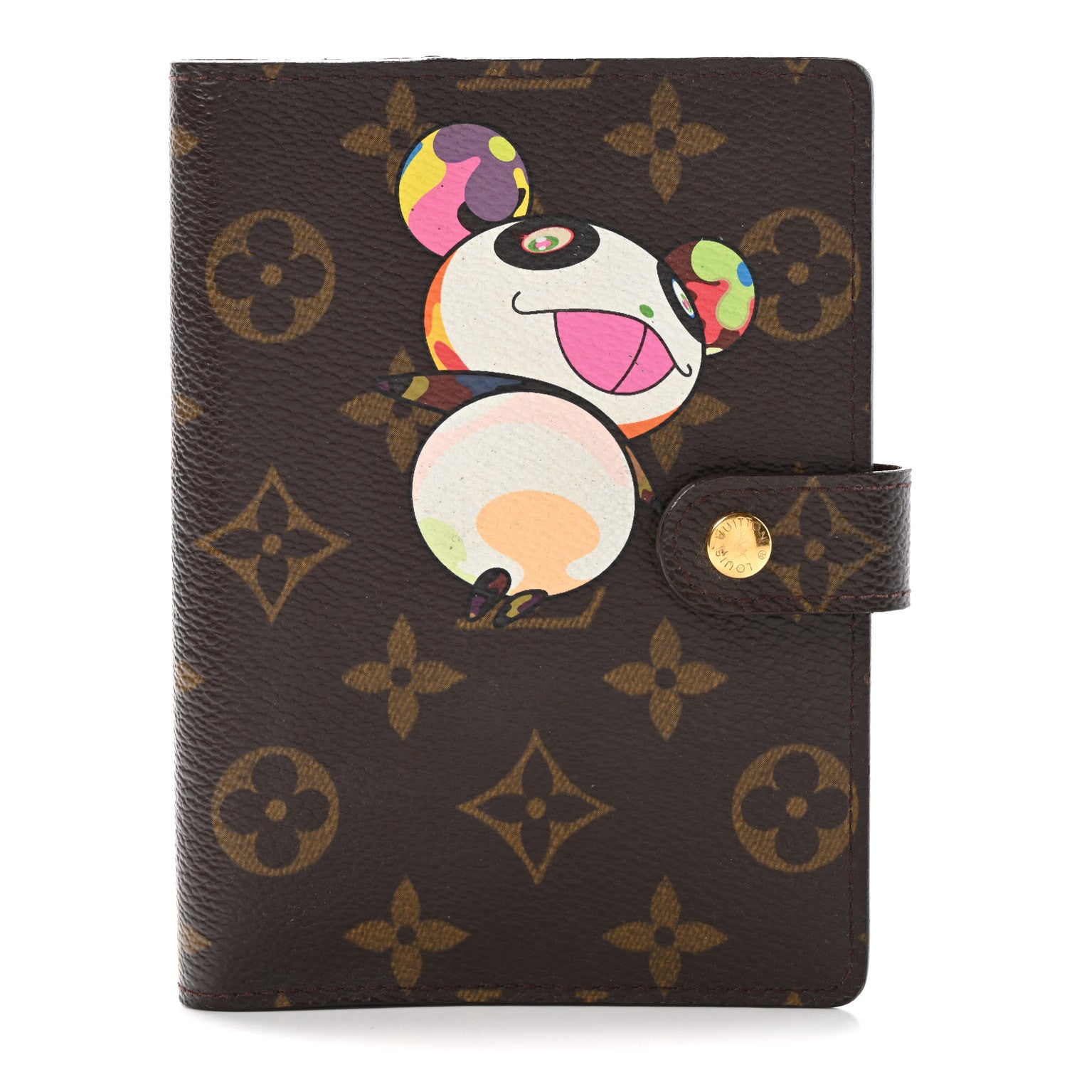 Louis Vuitton Monogram Panda Small Ring Agenda Cover 1 of 13