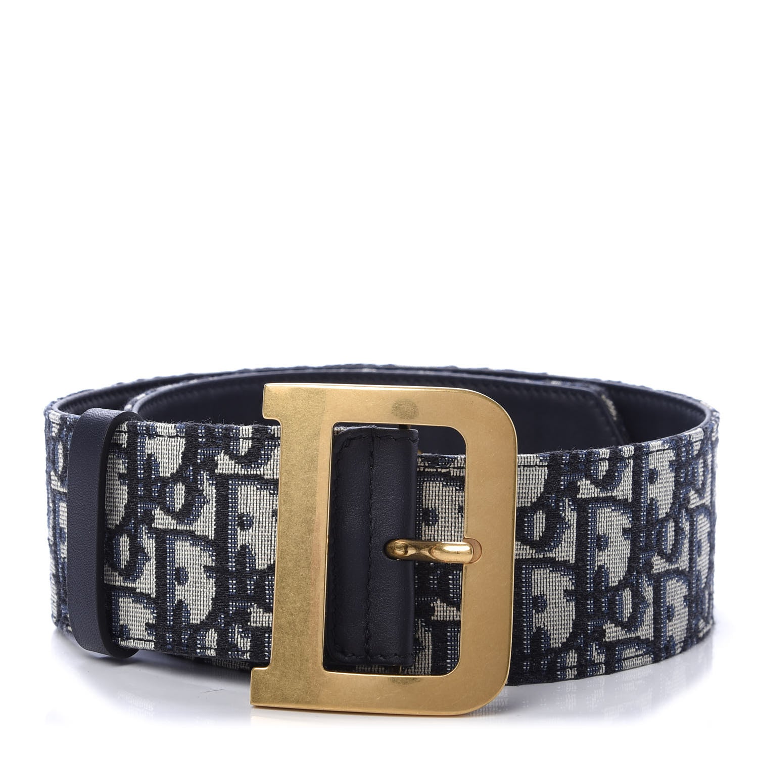 Christian Dior Oblique Diorquake Belt 70 Blue Multi 1 of 7