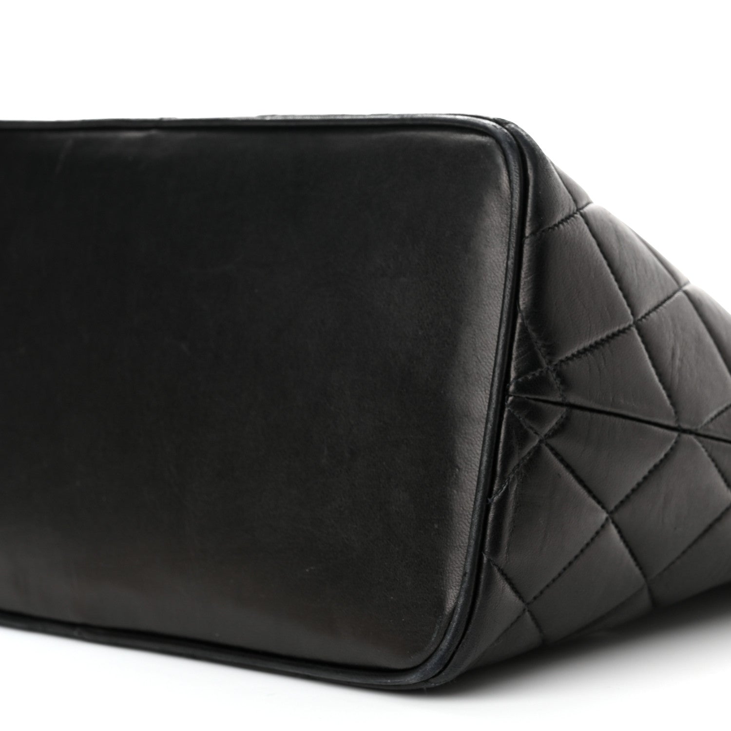 Chanel Lambskin Quilted Medallion Tote Black 10 of 12