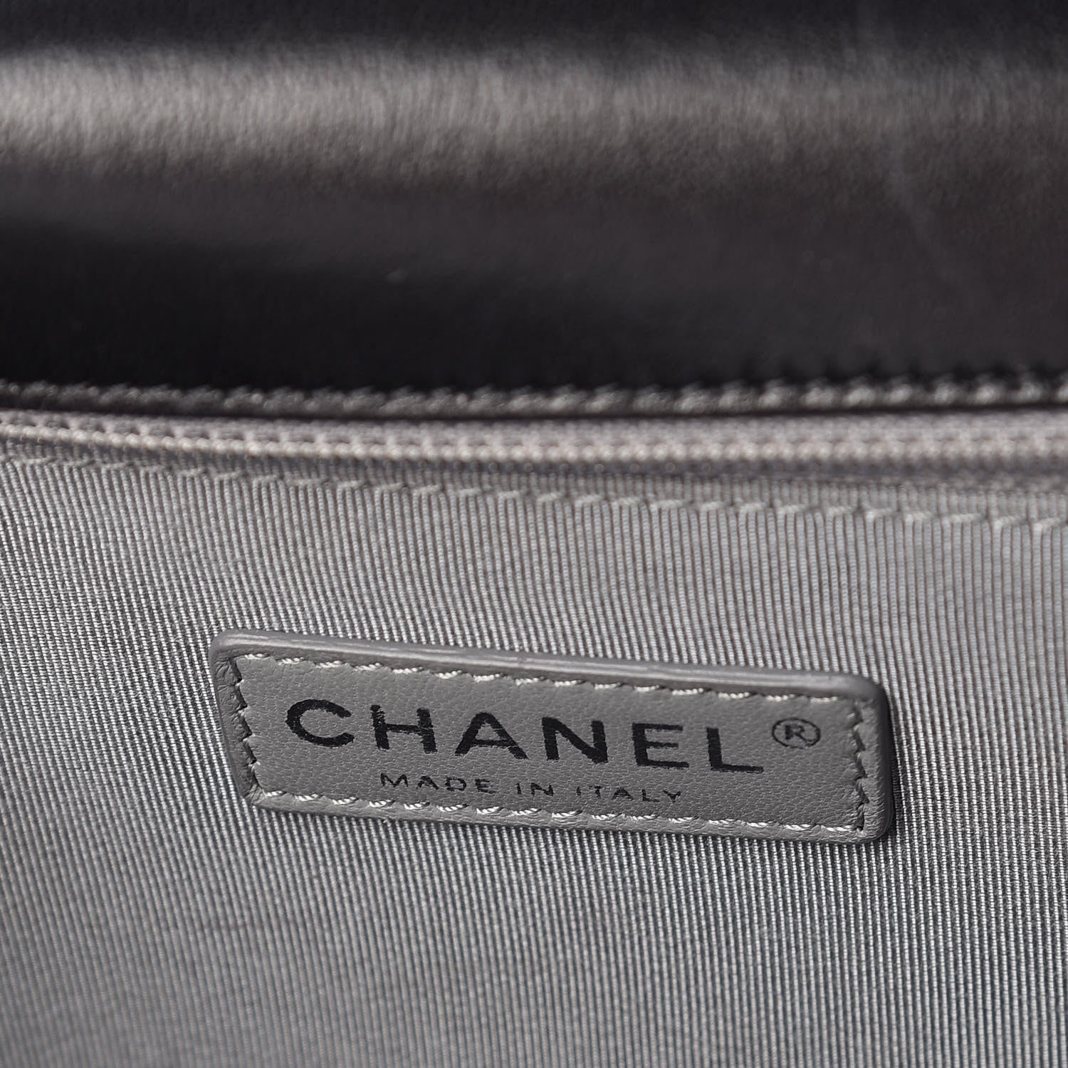 Chanel Lambskin Quilted Large Boy Flap Black 6 of 16