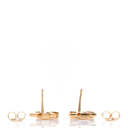 Louis Vuitton Metal LV Iconic Earrings Gold 3 of 6