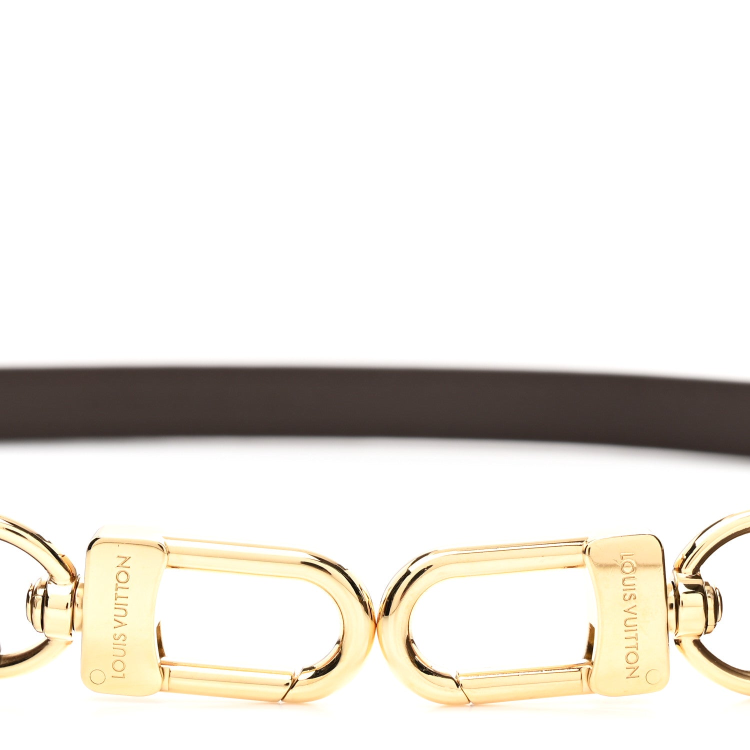 Louis Vuitton Calfskin 16mm Adjustable Shoulder Strap Ebene 3 of 4