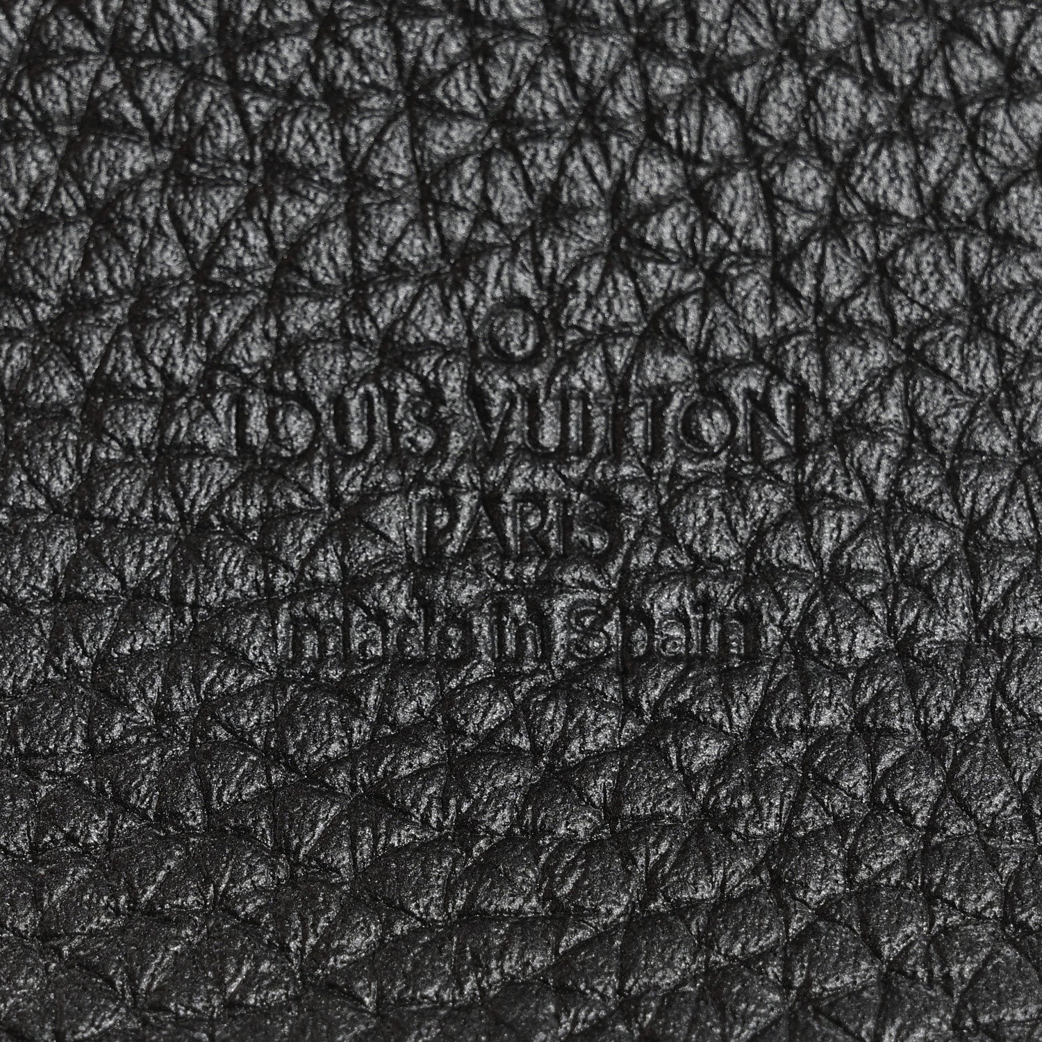 Louis Vuitton Taurillon Bandouliere Shoulder Strap Black 4 of 4