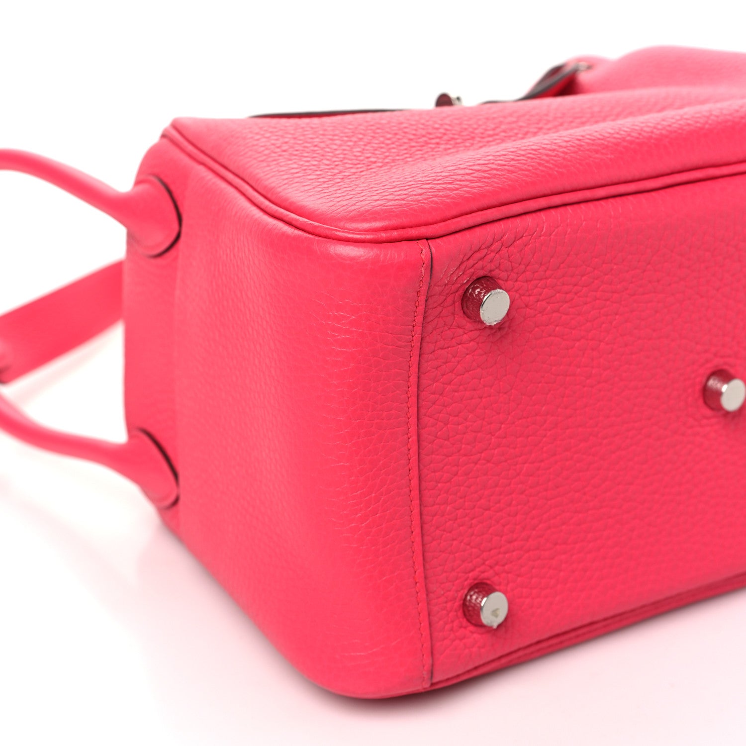 Hermes Taurillon Clemence Lindy 26 Rose Extreme 9 of 10