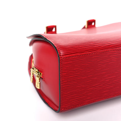 Louis Vuitton Epi Pont-Neuf Castillan Red 7 of 8