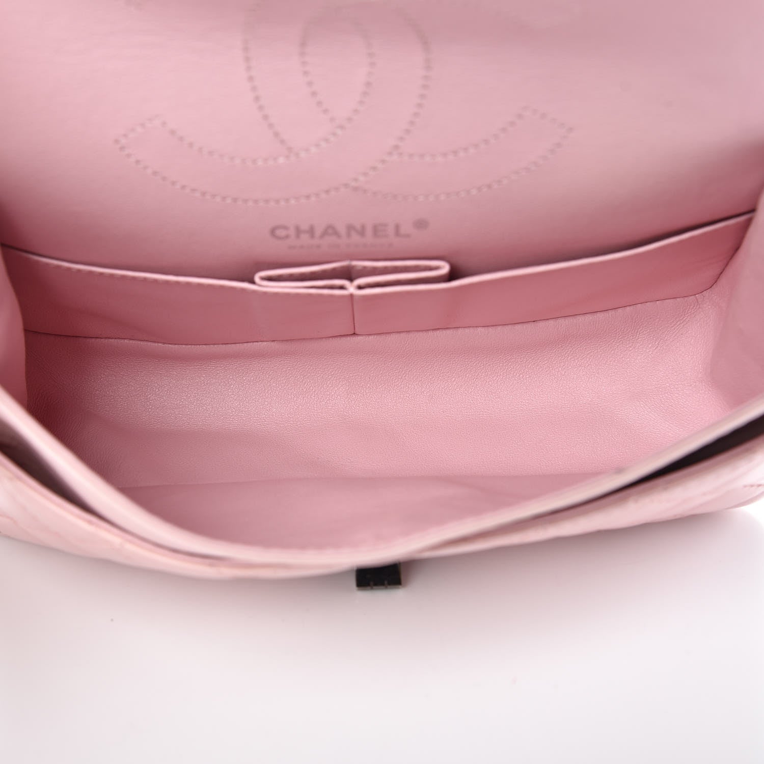 Chanel Lambskin Quilted 2.55 Reissue 225 Flap Pink 5 of 9