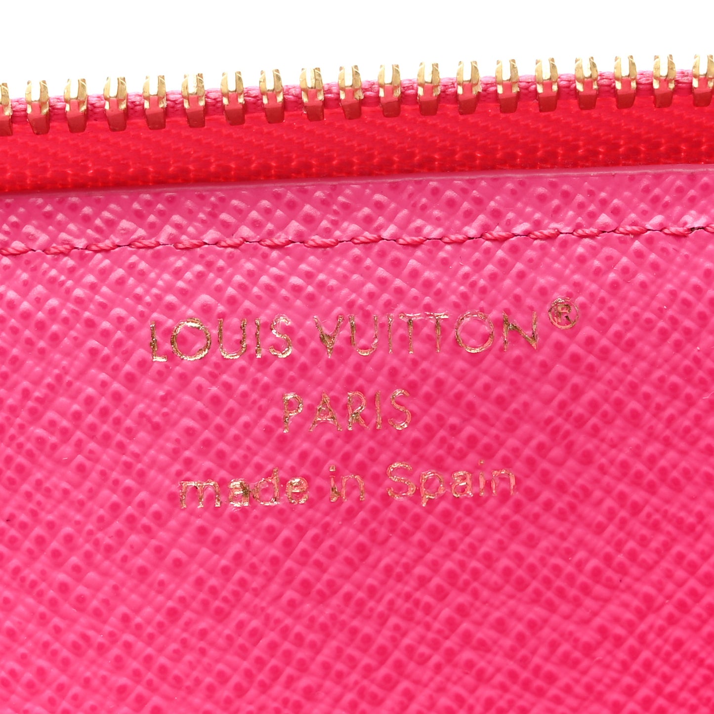 Monogram Charlotte Pencil Pouch Pondichery Pink